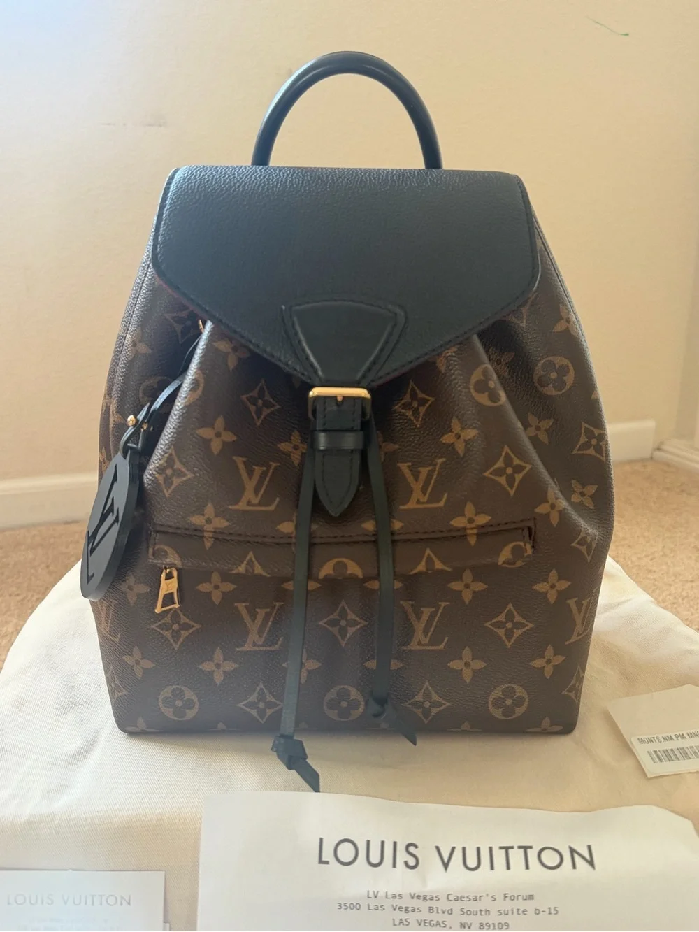 Louis Vuitton Monts Nm Pm Ming Noir